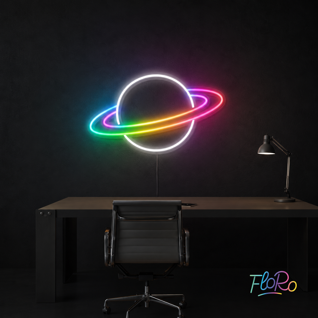 Saturn FloRo Sign
