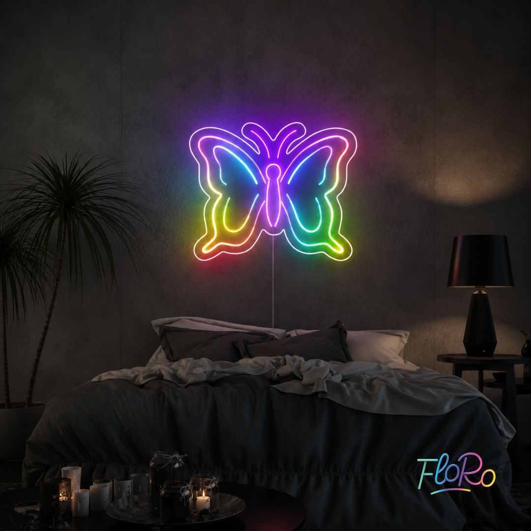 Butterfly FloRo Sign