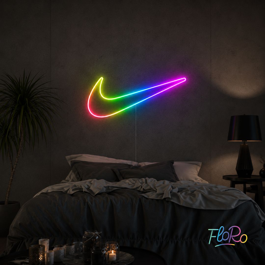 Nike Swoosh FloRo Sign