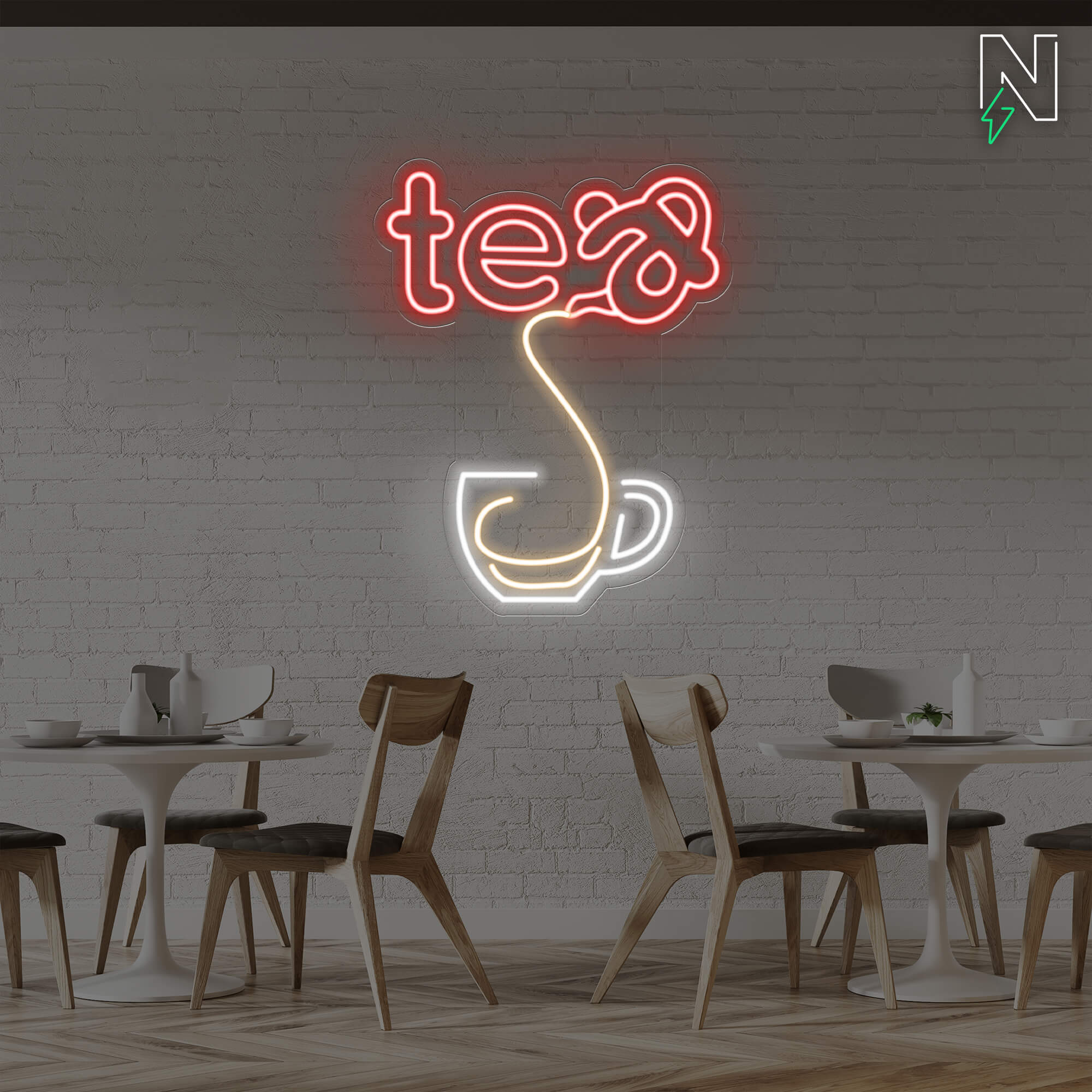 Tea Time Neon Sign
