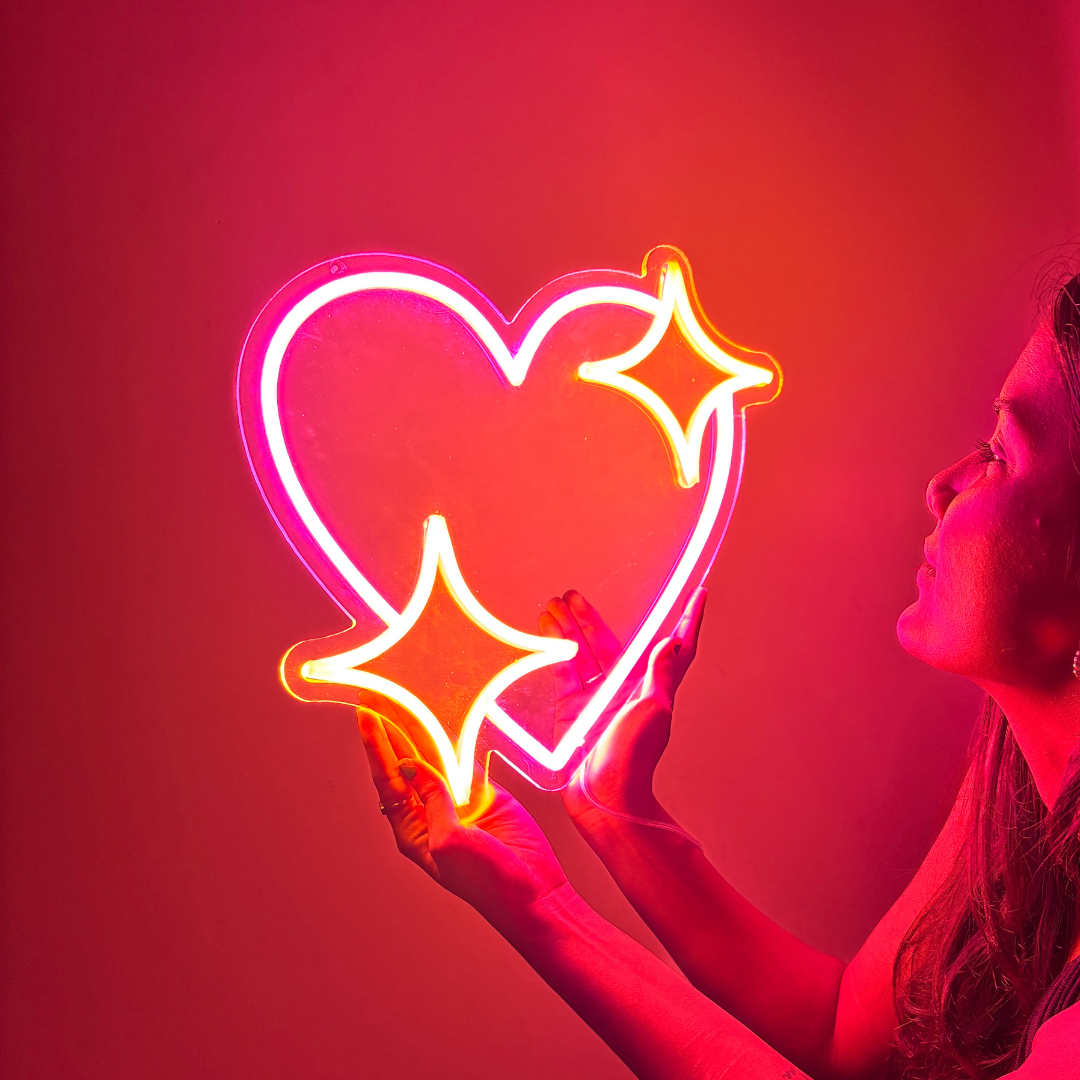 Free Heart Neon Light