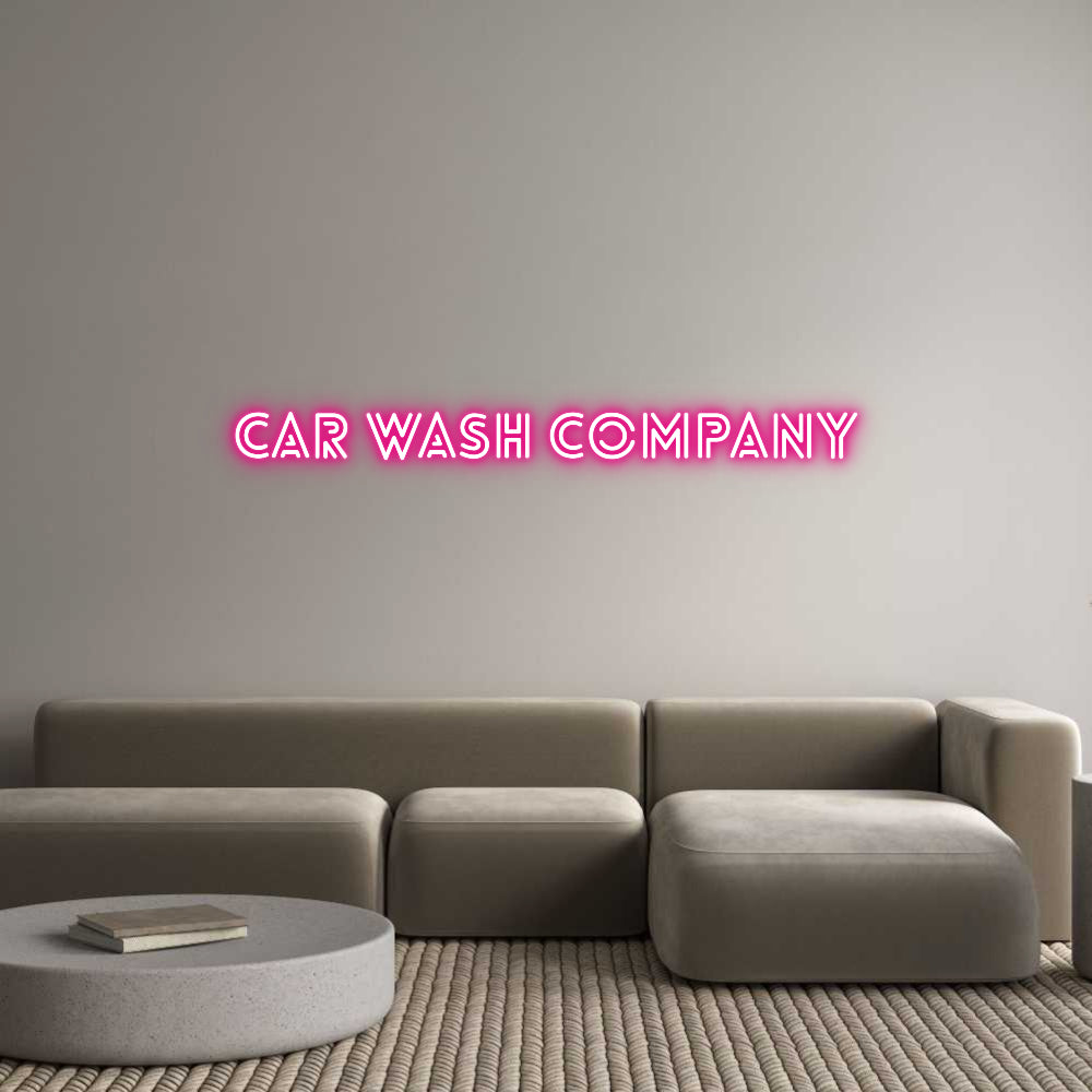 Custom Neon: CAR WASH comp...