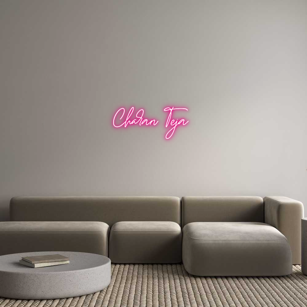 Custom Neon: Charan Teja
