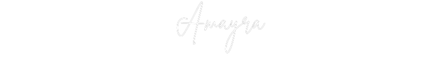 Custom Neon: Amayra