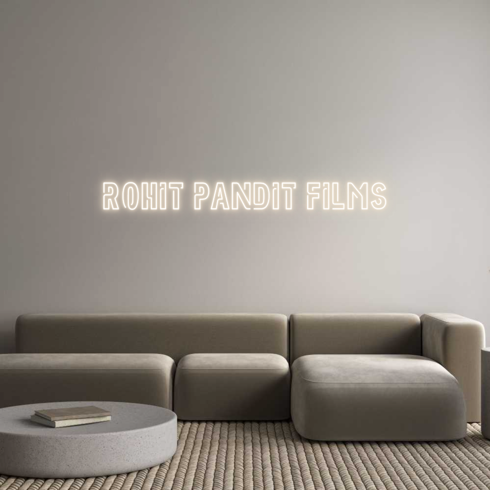 Custom Neon: Rohit pandit ...