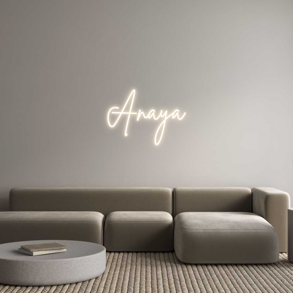 Custom Neon: Anaya