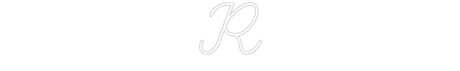 Custom Neon: R