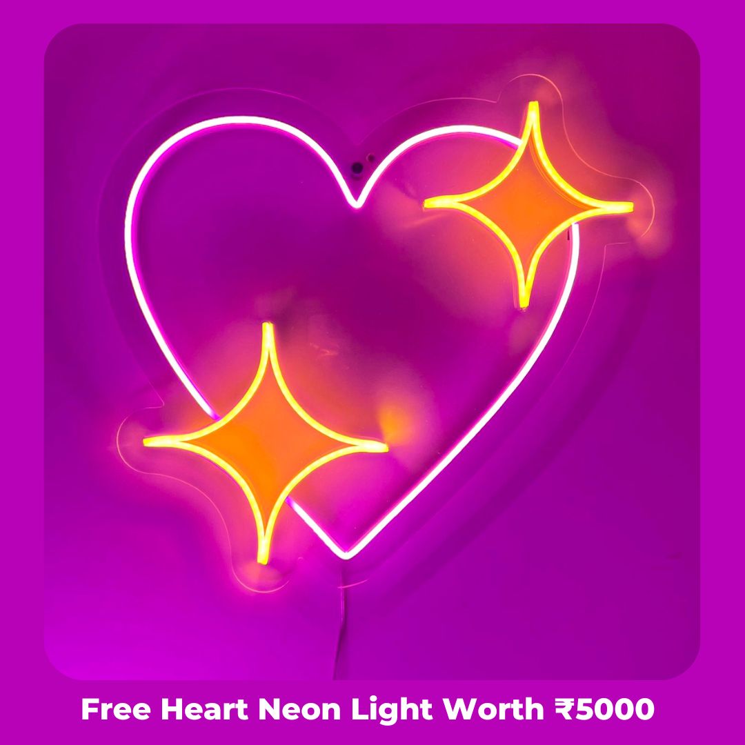 Free Heart Neon Light
