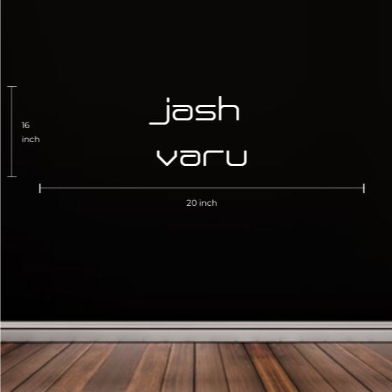 Custom FloRo Neon Sign