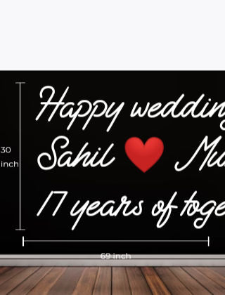 Custom FloRo Neon Sign