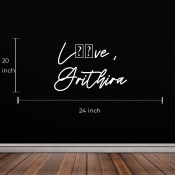 Custom FloRo Neon Sign