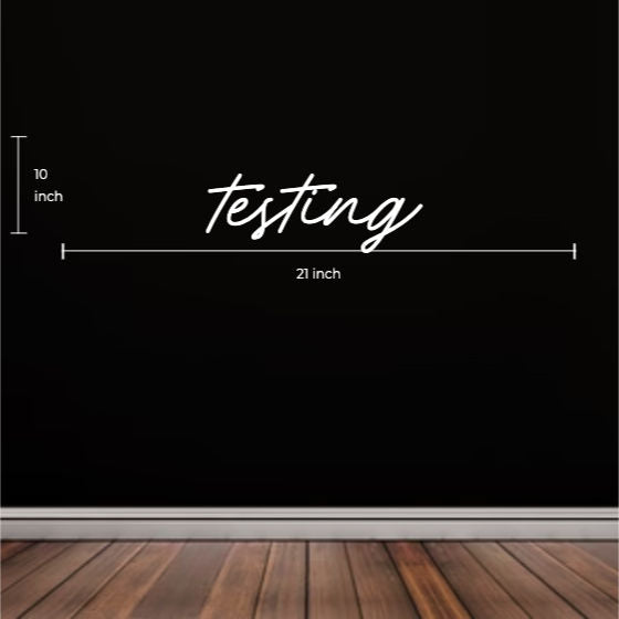 Custom FloRo Neon Sign