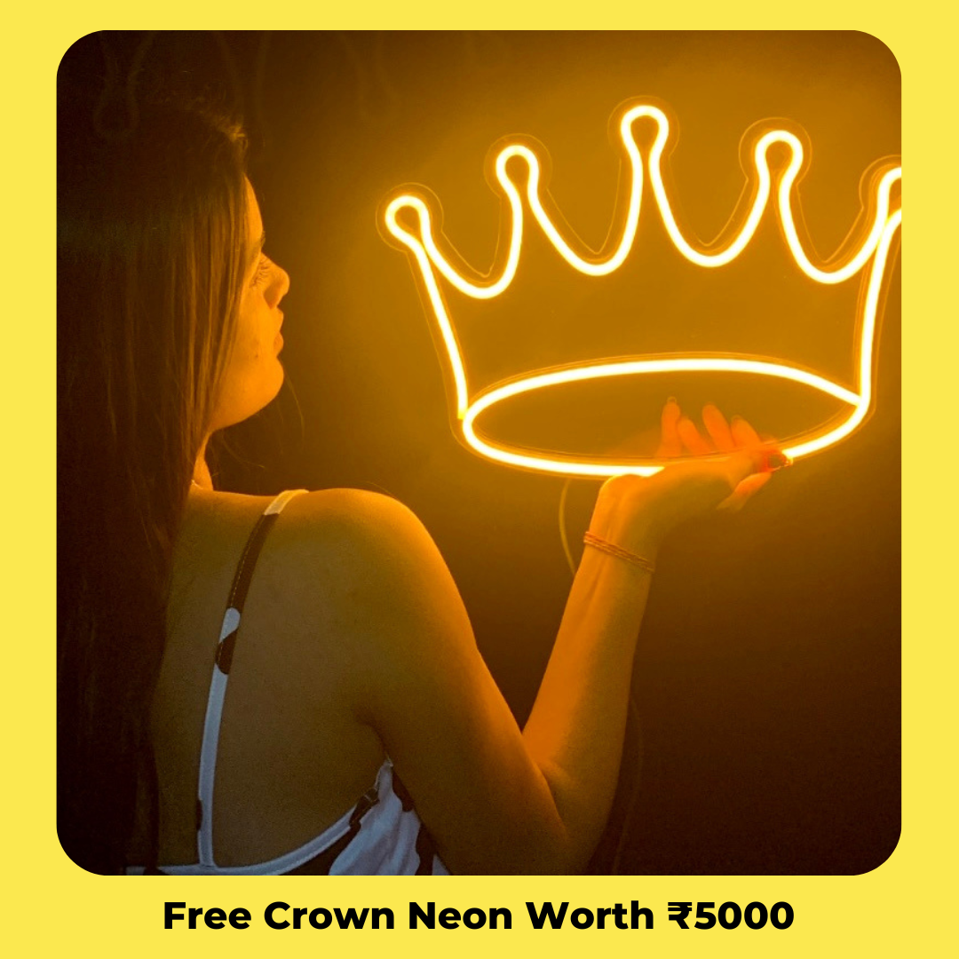 Free Crown Neon Sign