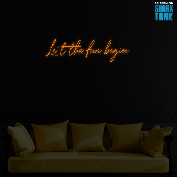 colours and fonts for custom neon sign_neon attack