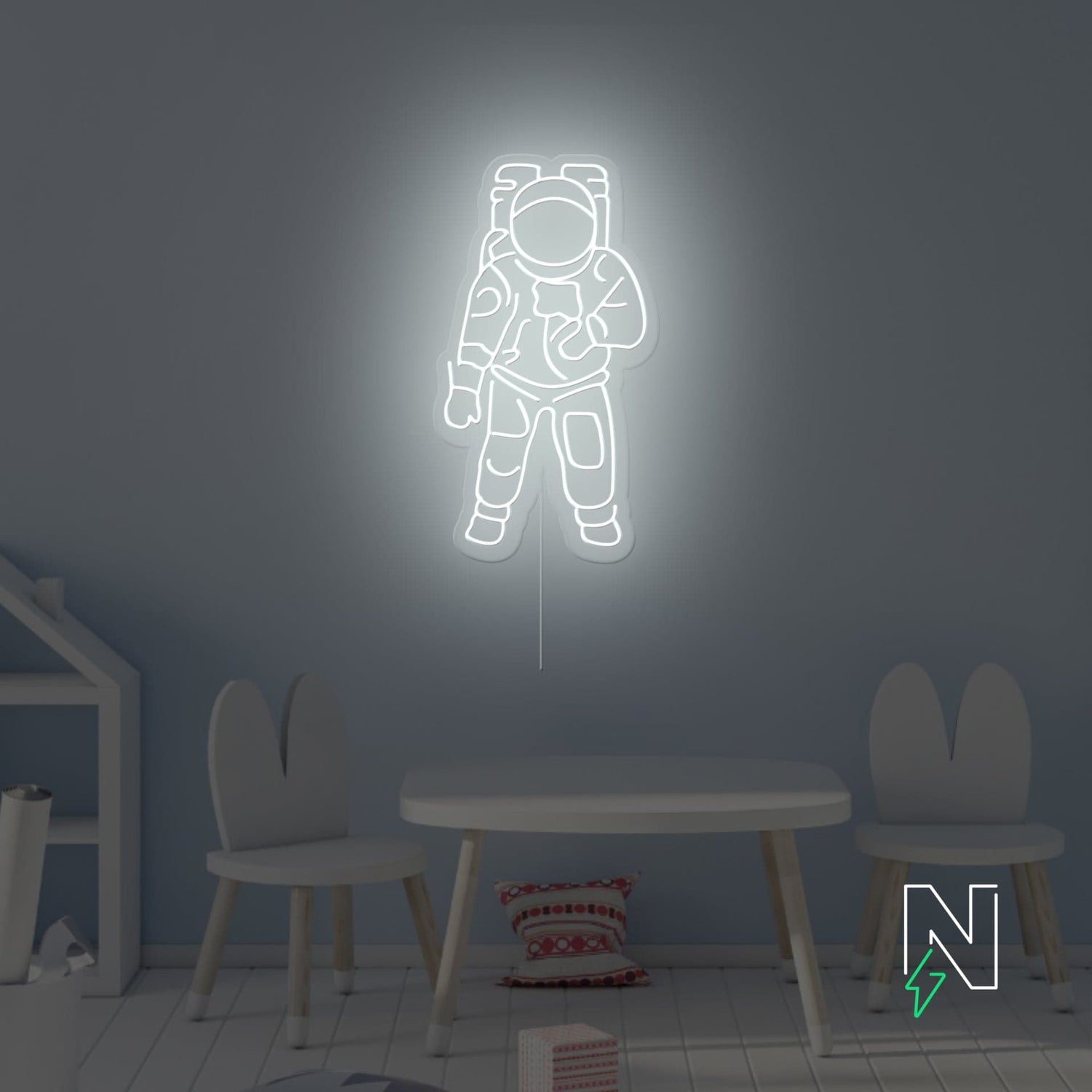 kids room neon lights - neon attack