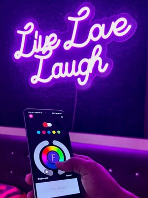 Live Love Laugh - Neon Attack
