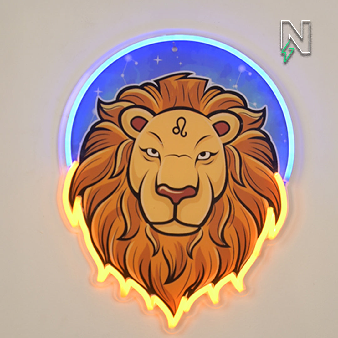 Leo Neon Sign