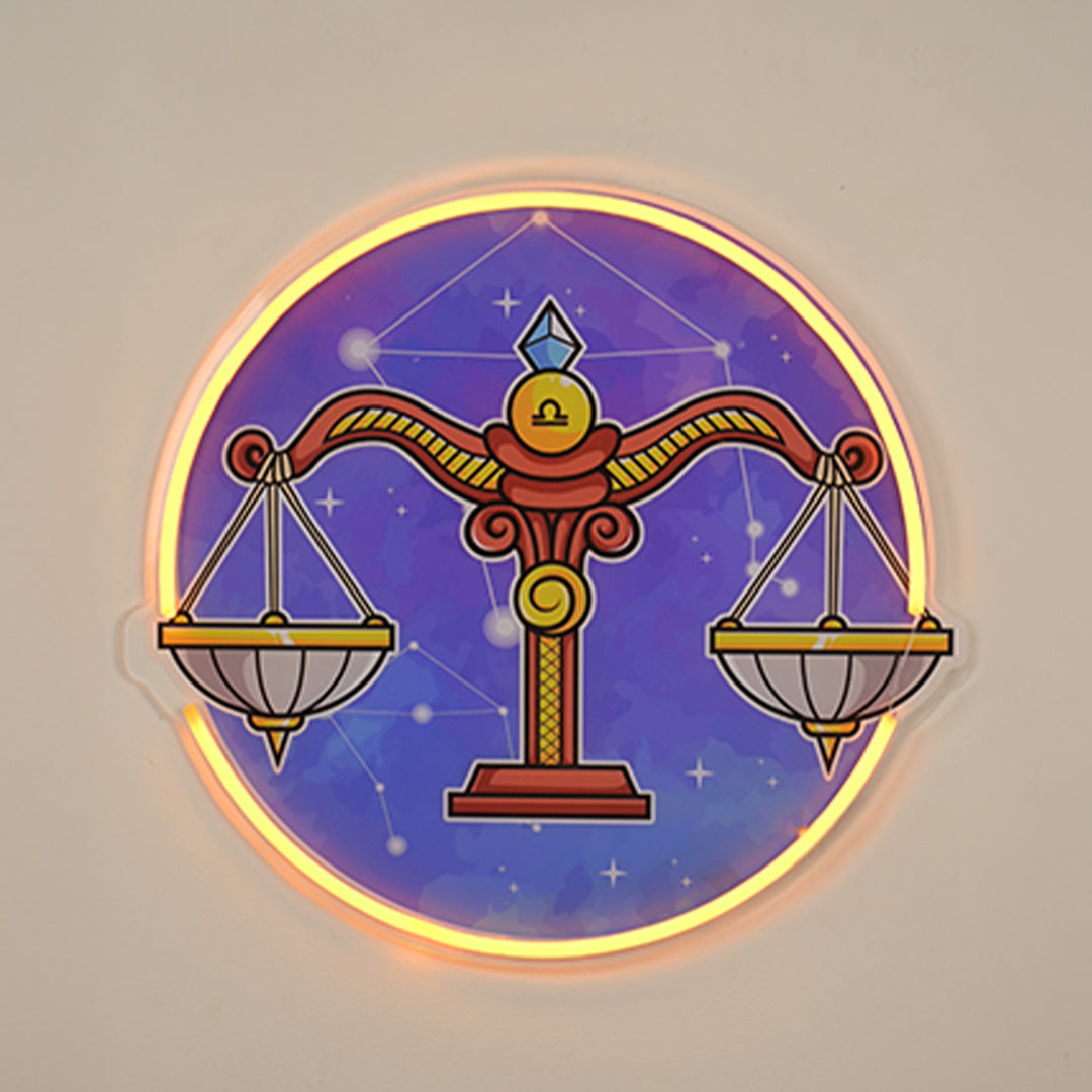 Libra Neon Sign