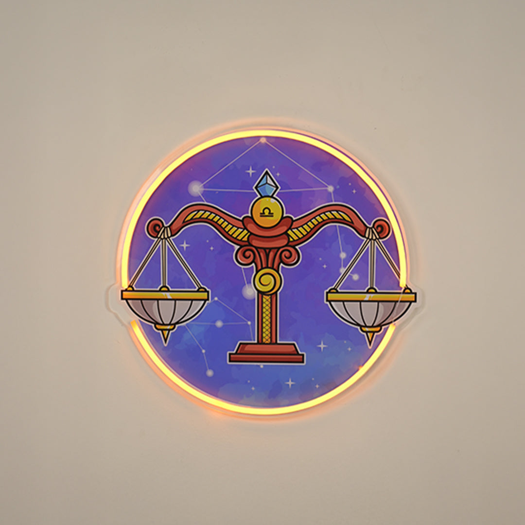 Libra Neon Sign
