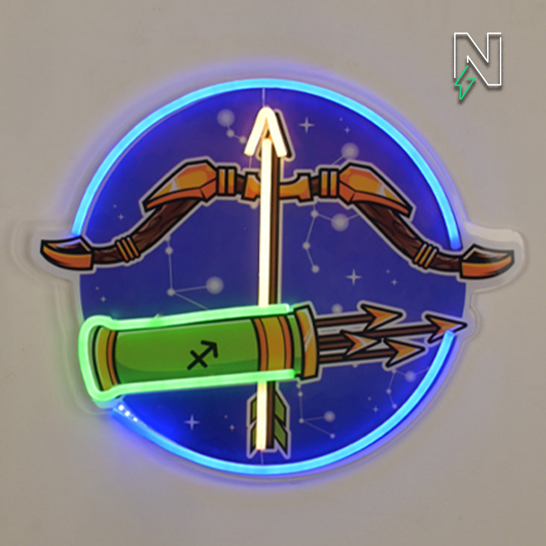 Sagittarius Neon Sign