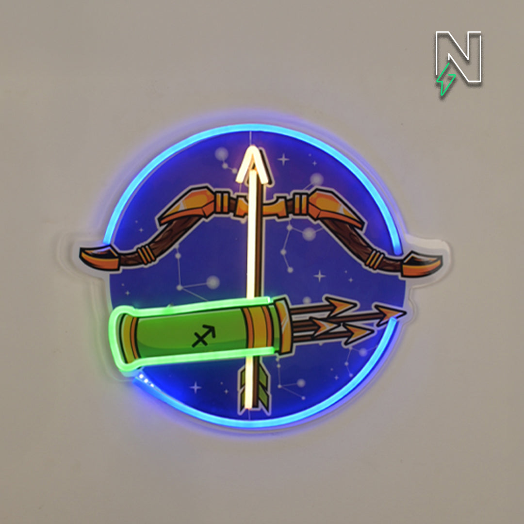 Sagittarius Neon Sign