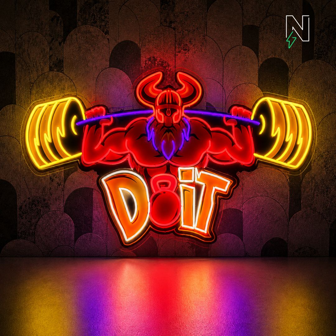 Do It UV+Neon Sign