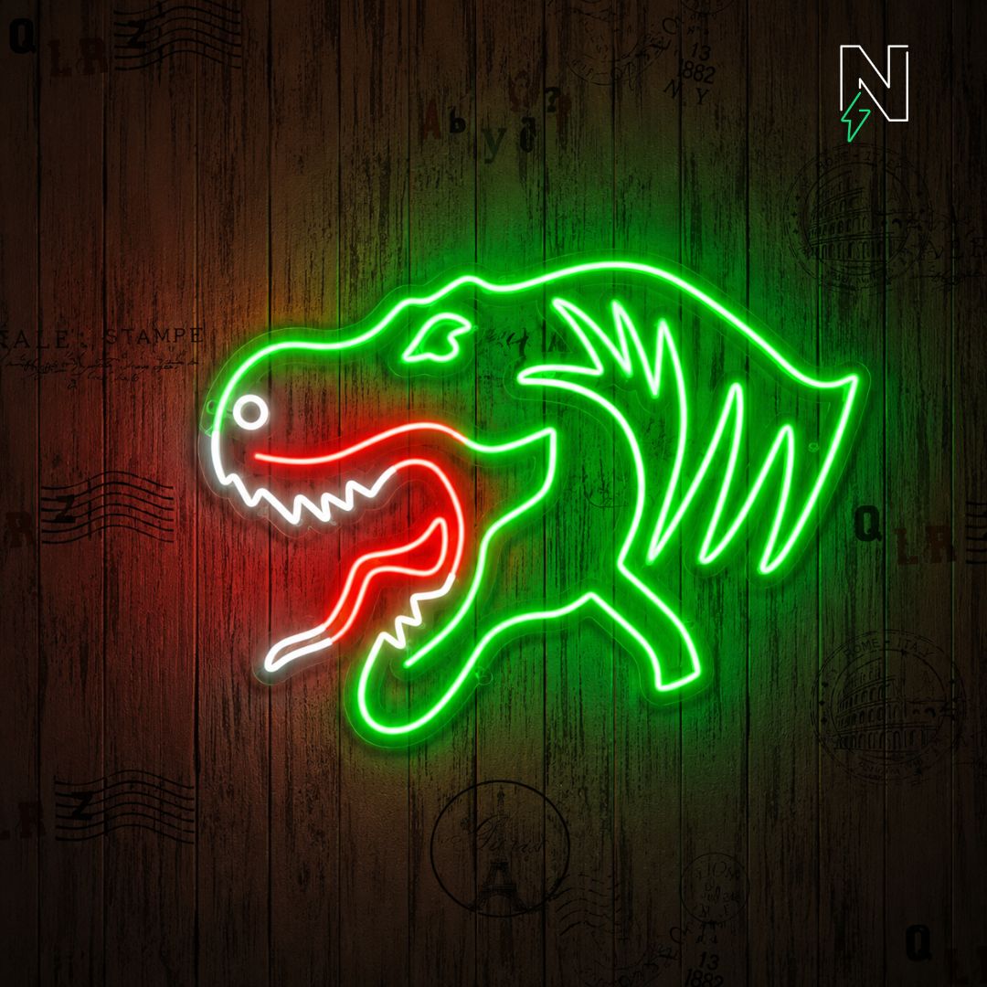 Dinosaur Neon Sign