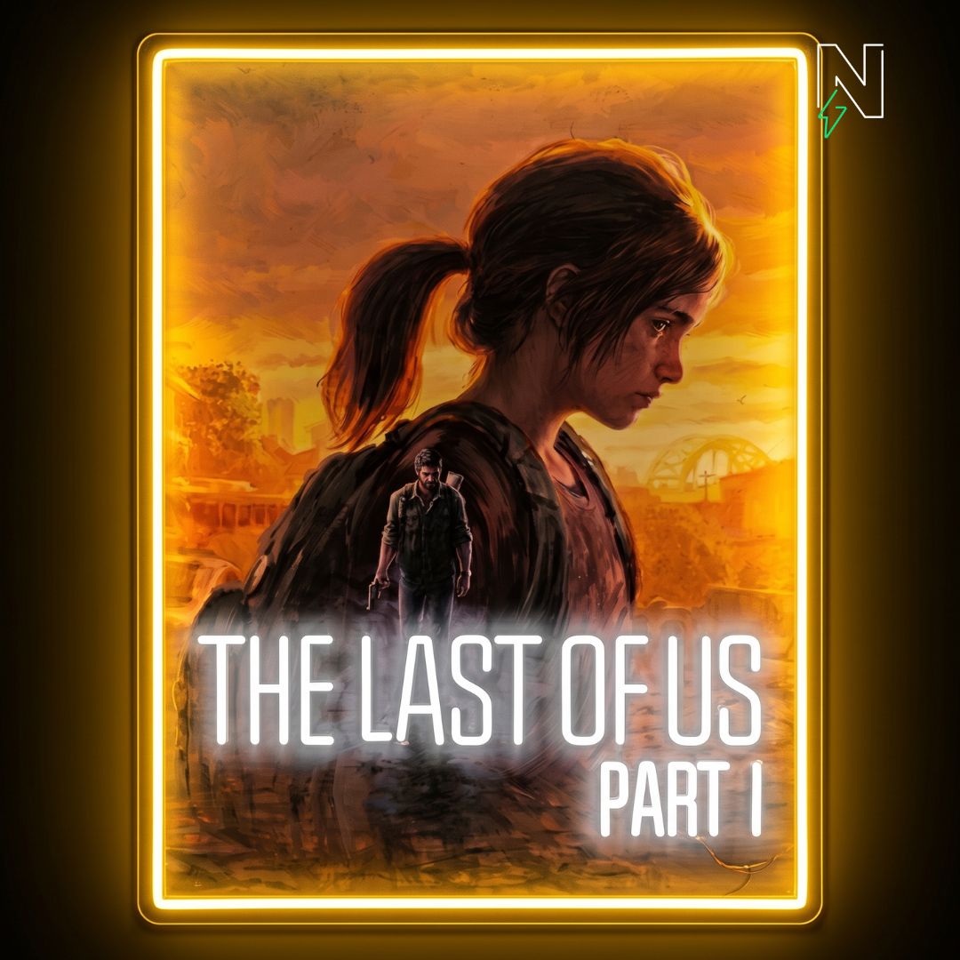 The Last Of Us UV+Neon Sign