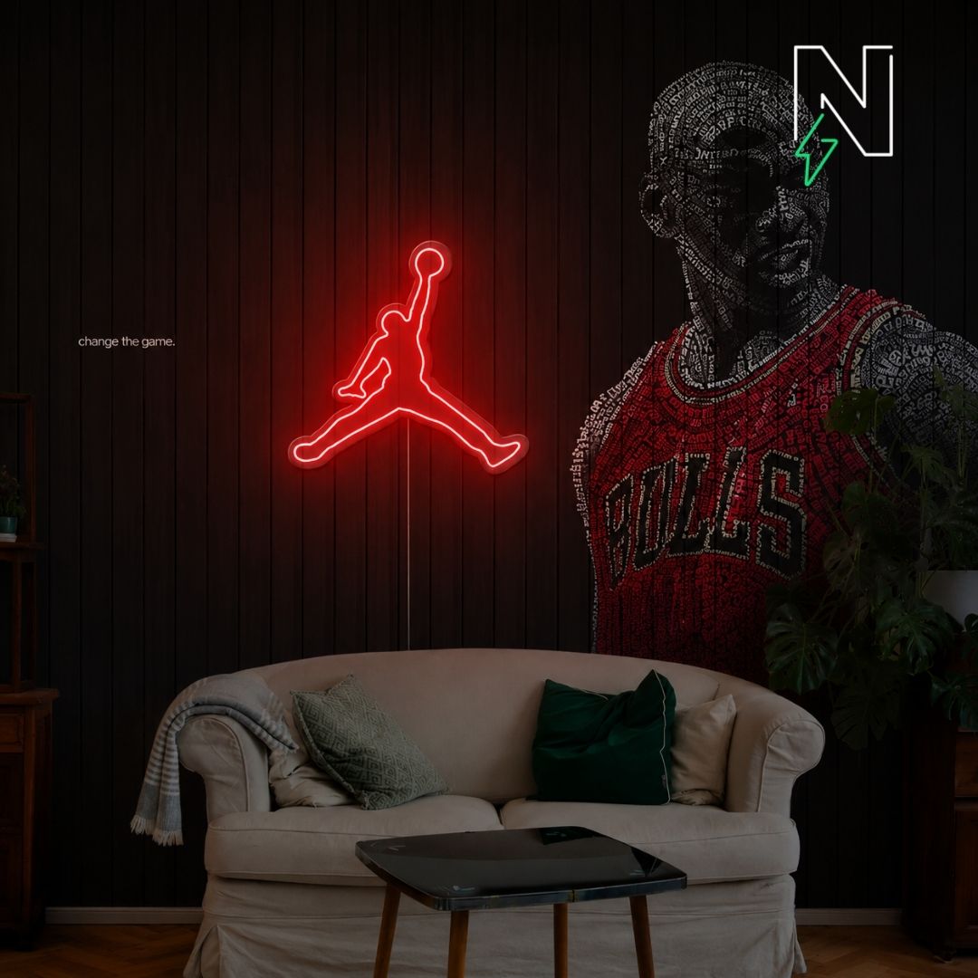 Jumpman Neon Sign