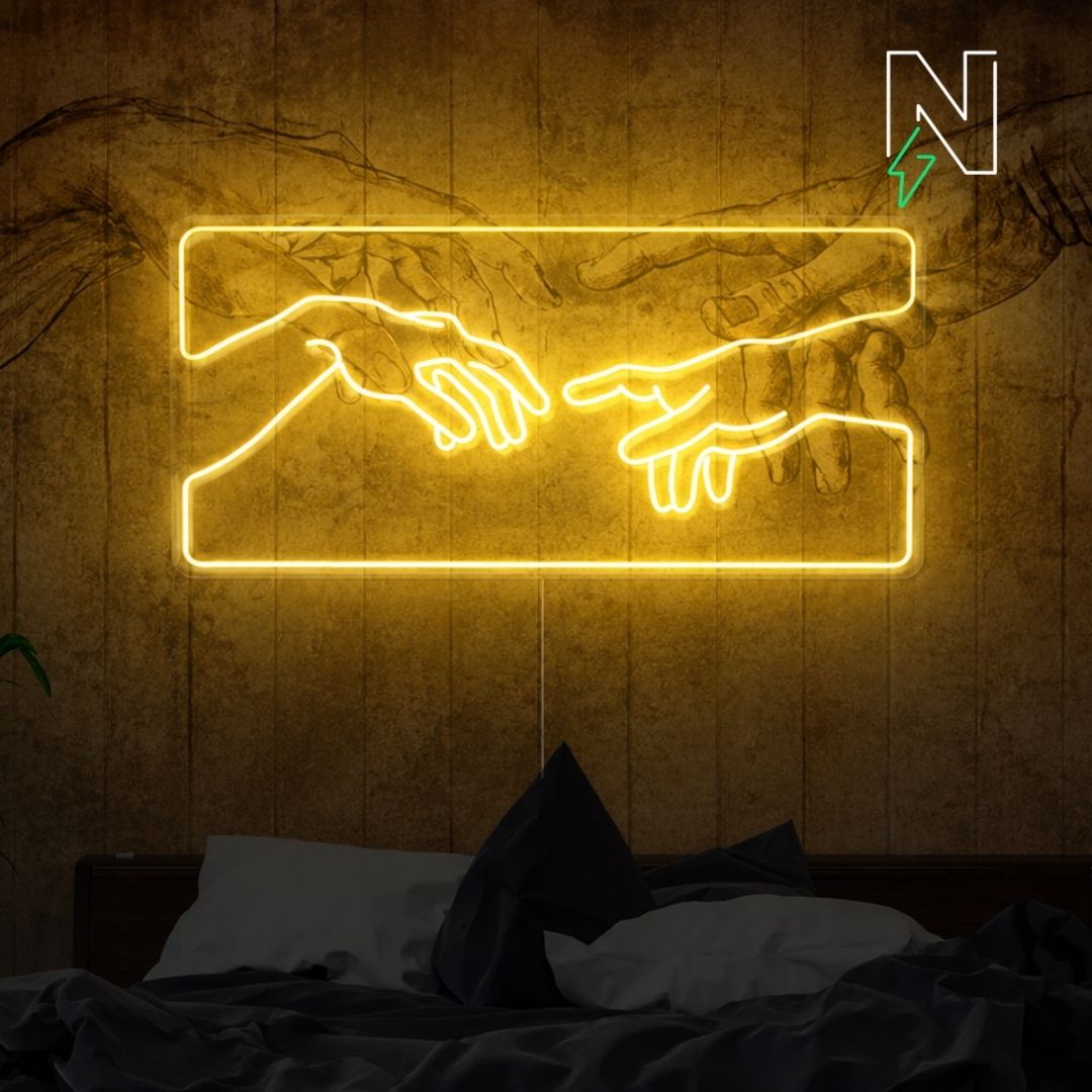 Touch Of God Neon Sign