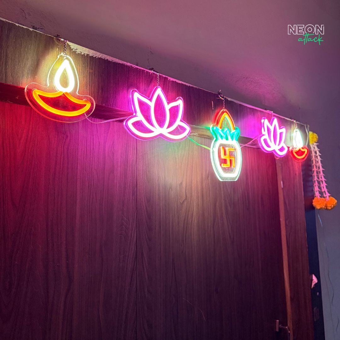 Neon Lights Toran / Bandarwal