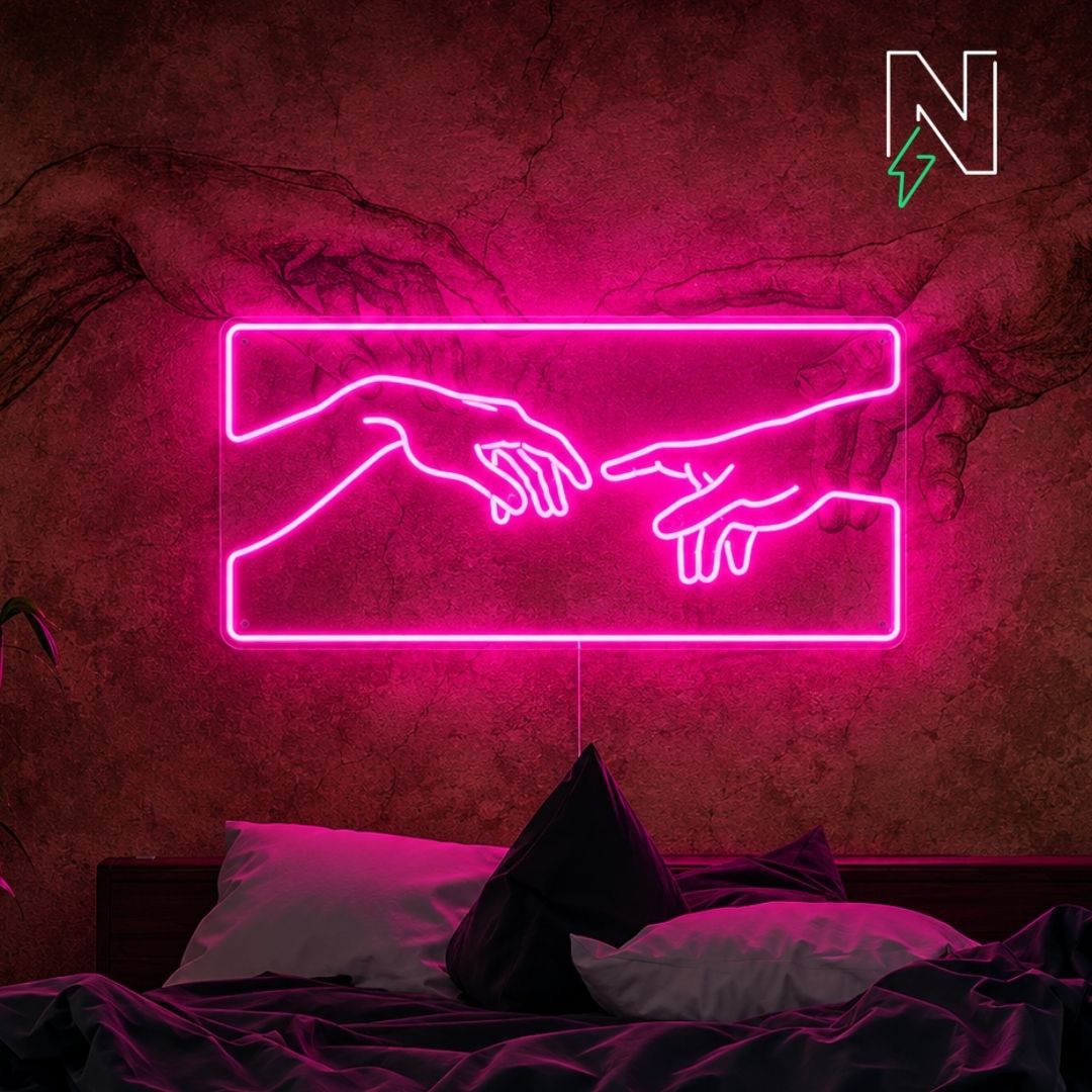 Touch Of God Neon Sign