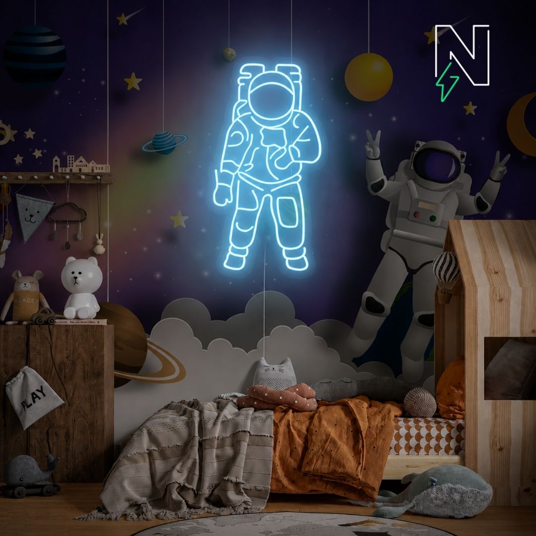 Astronaut Neon Sign