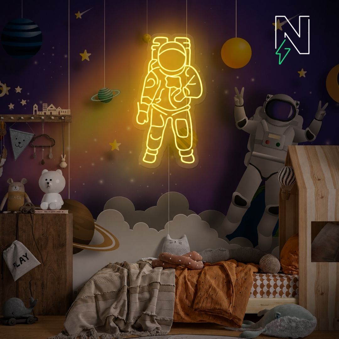 Astronaut Neon Sign