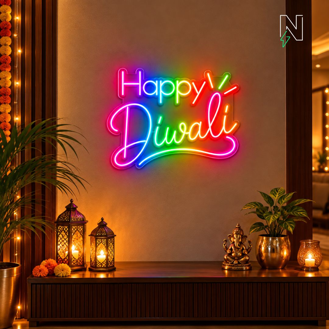 Happy Diwali  FloRo Sign