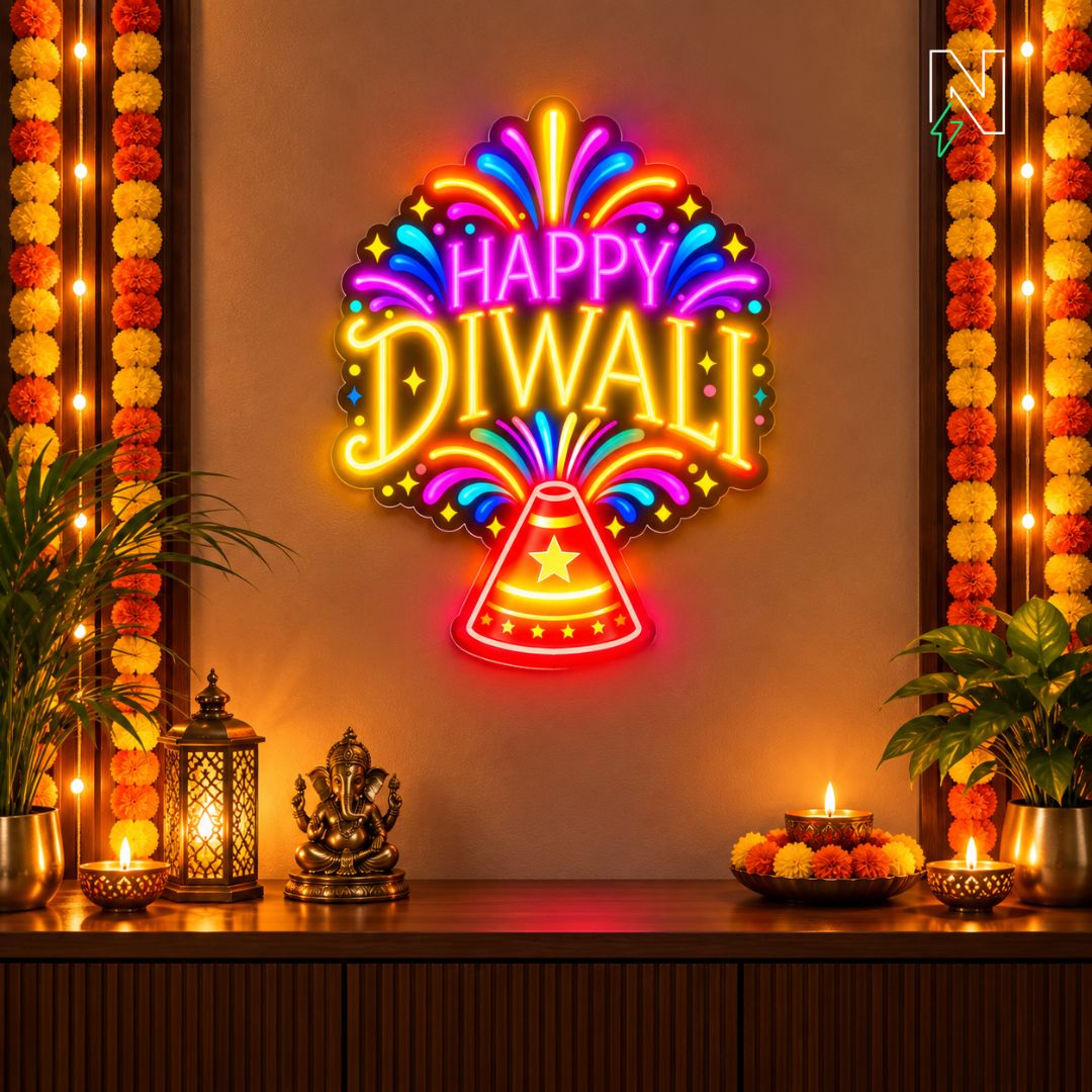 Happy Diwali With Anar UV+Neon