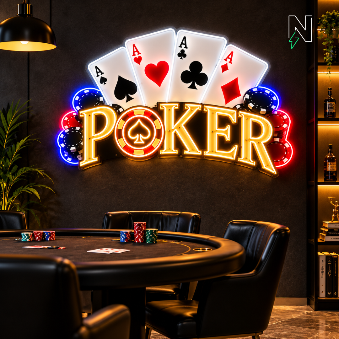 Poker UV+ Neon