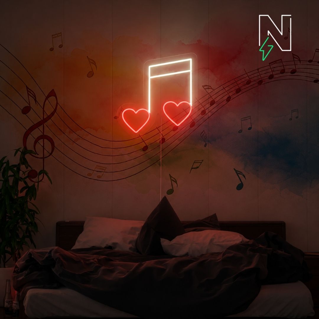 Musical Neon Sign