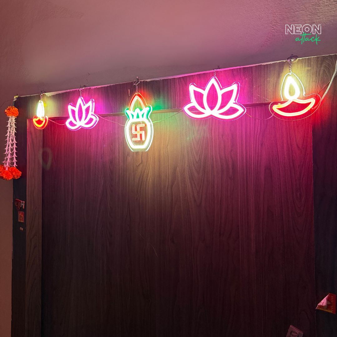 Neon Lights Toran / Bandarwal