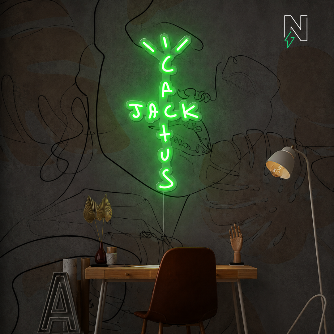 Cactus Jack Neon Sign