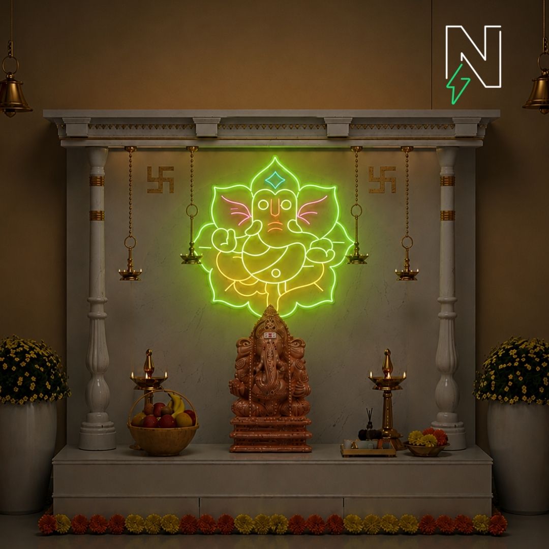 Ganesh Neon Sign