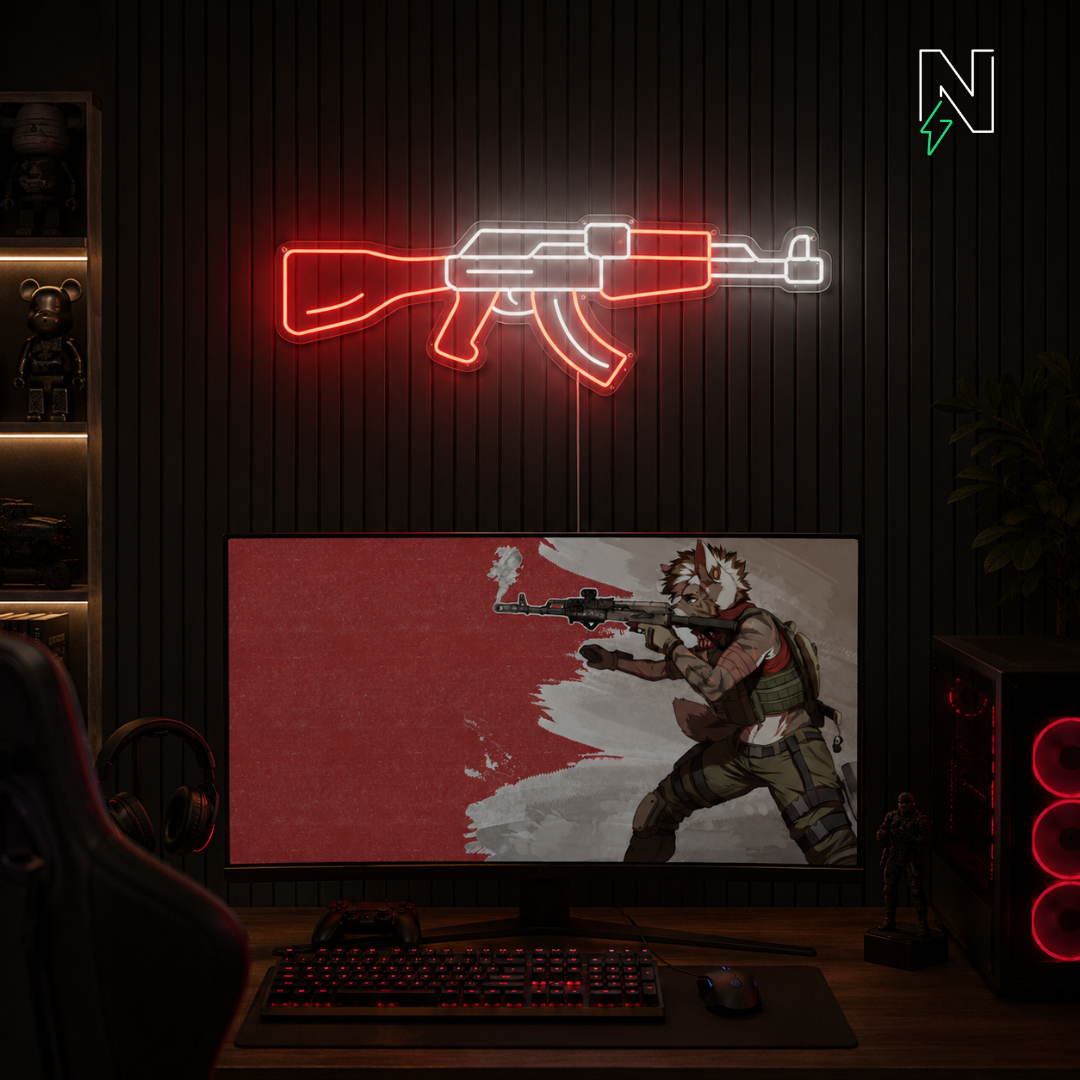 AKM Neon Sign