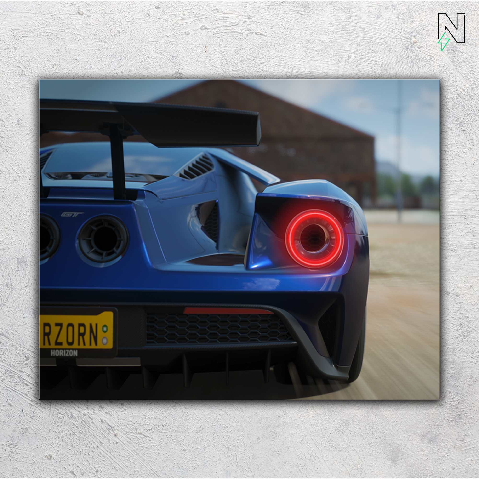 Nissan V7 GTR LED Neon Art