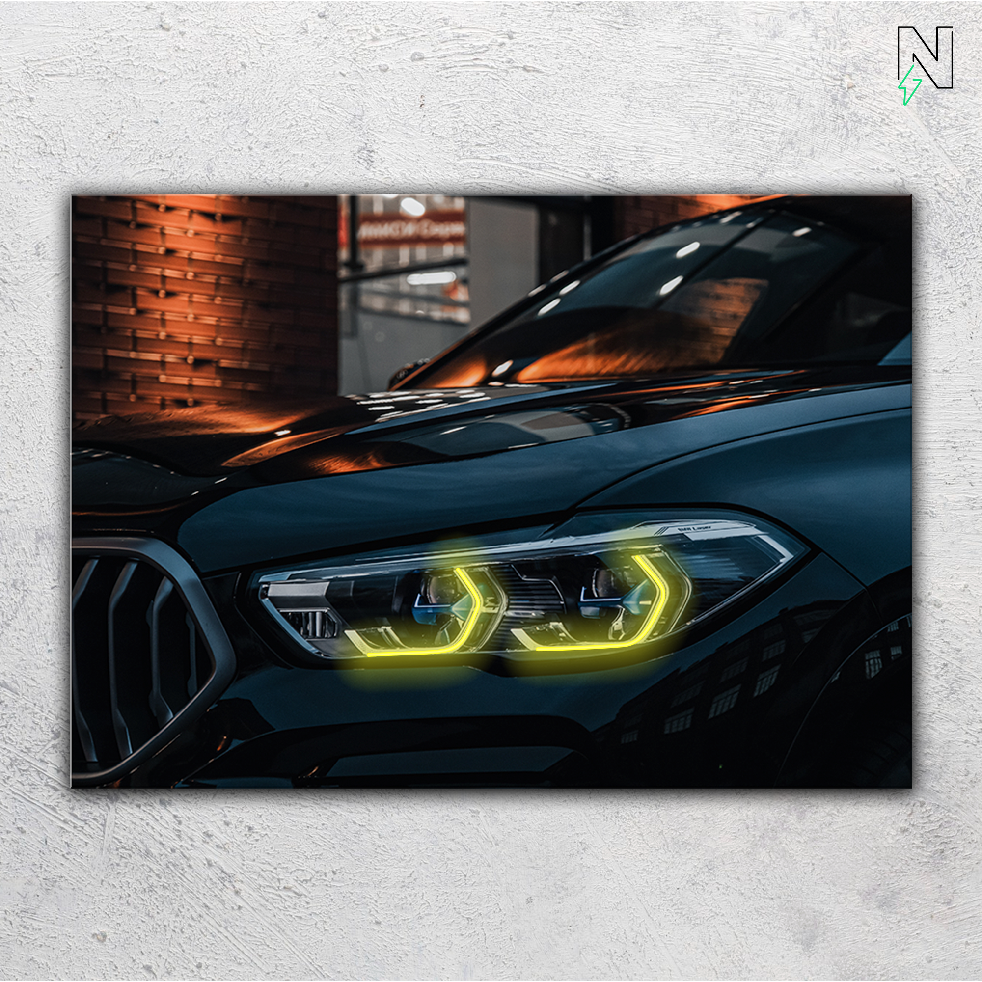 BMW V3 LED Neon Art