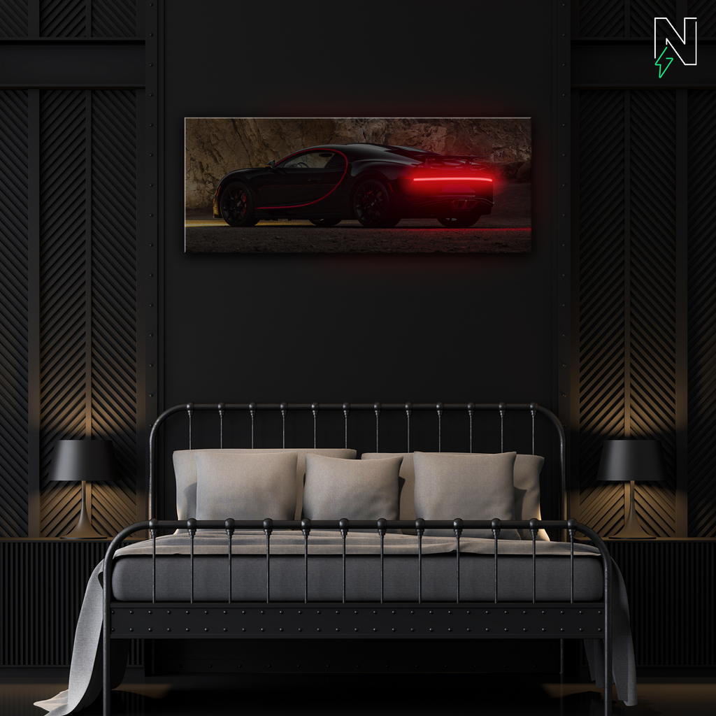 Buy Bugatti V3 LED Neon Art Online | Neon Attack