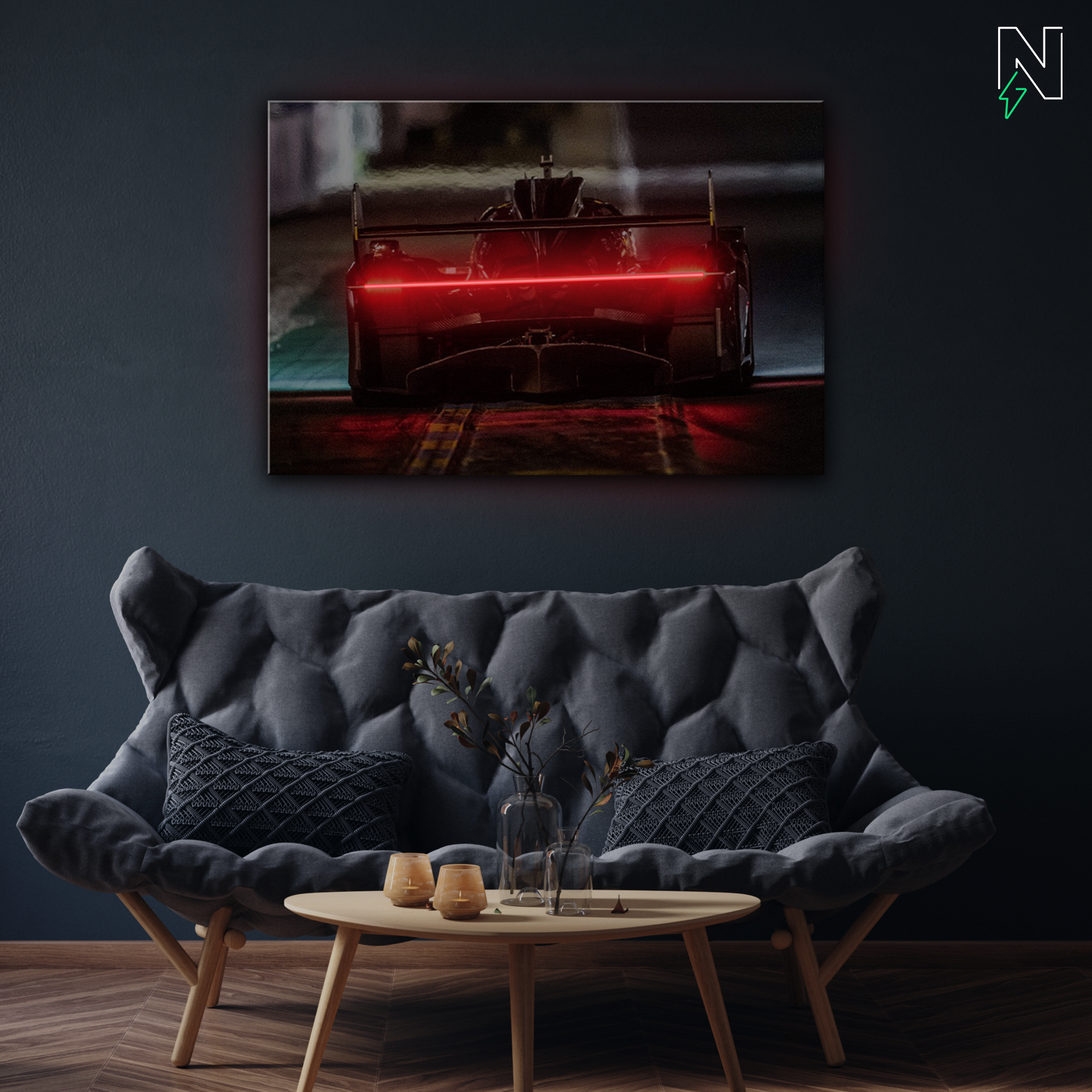 F1 LED Neon Art
