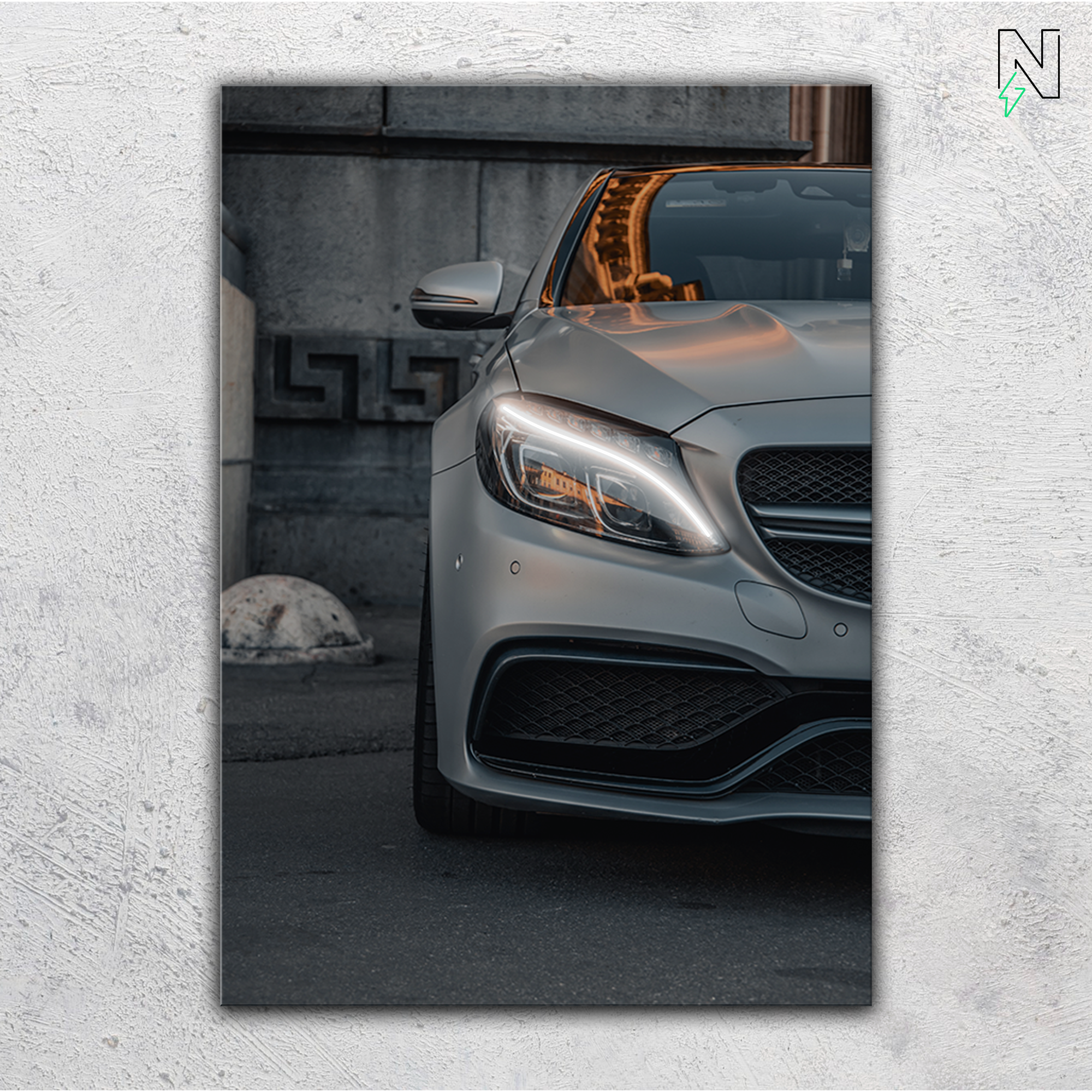 Mercedes V1 LED Neon Art