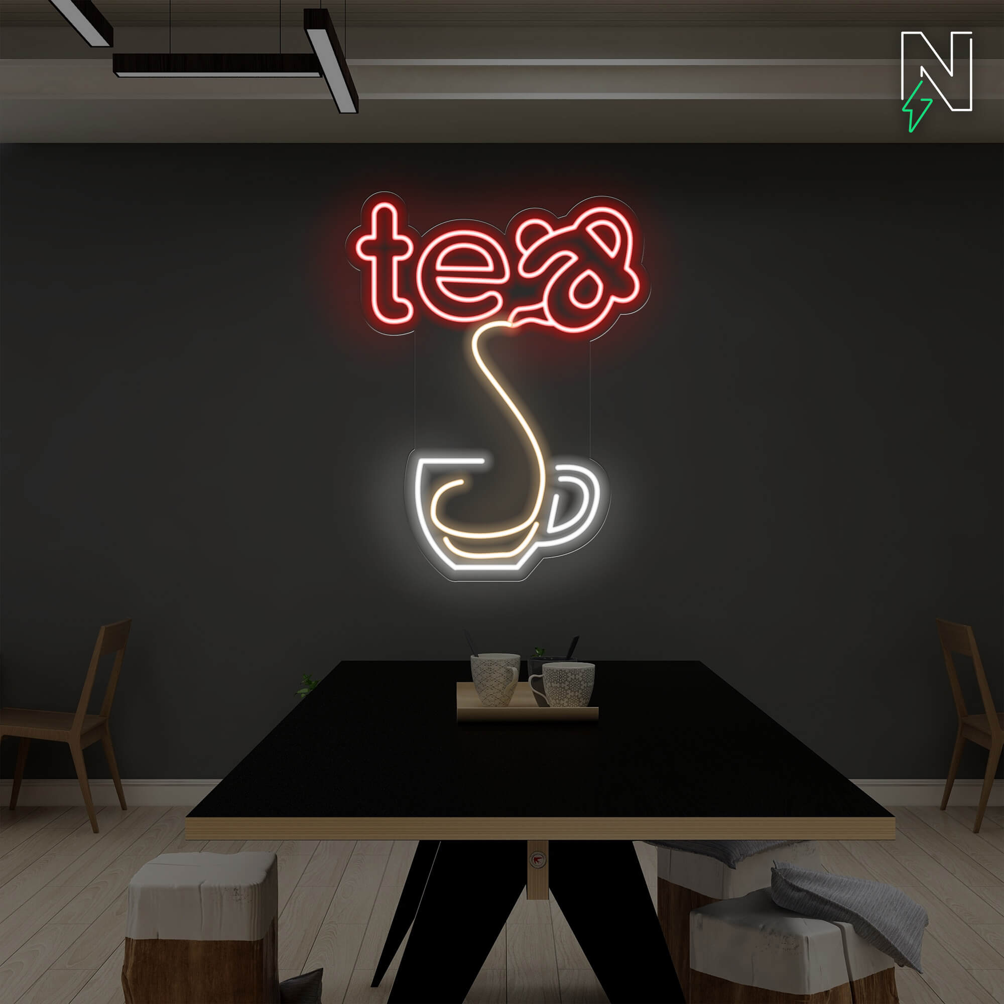 Tea Time Neon Sign