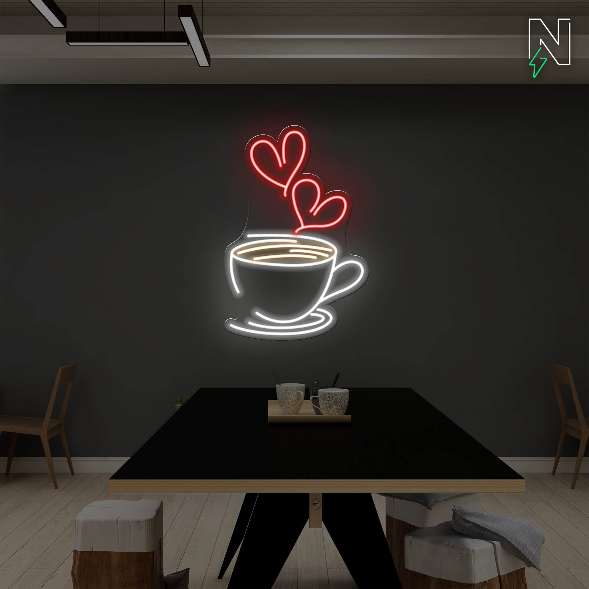 Coffee Love Neon Sign