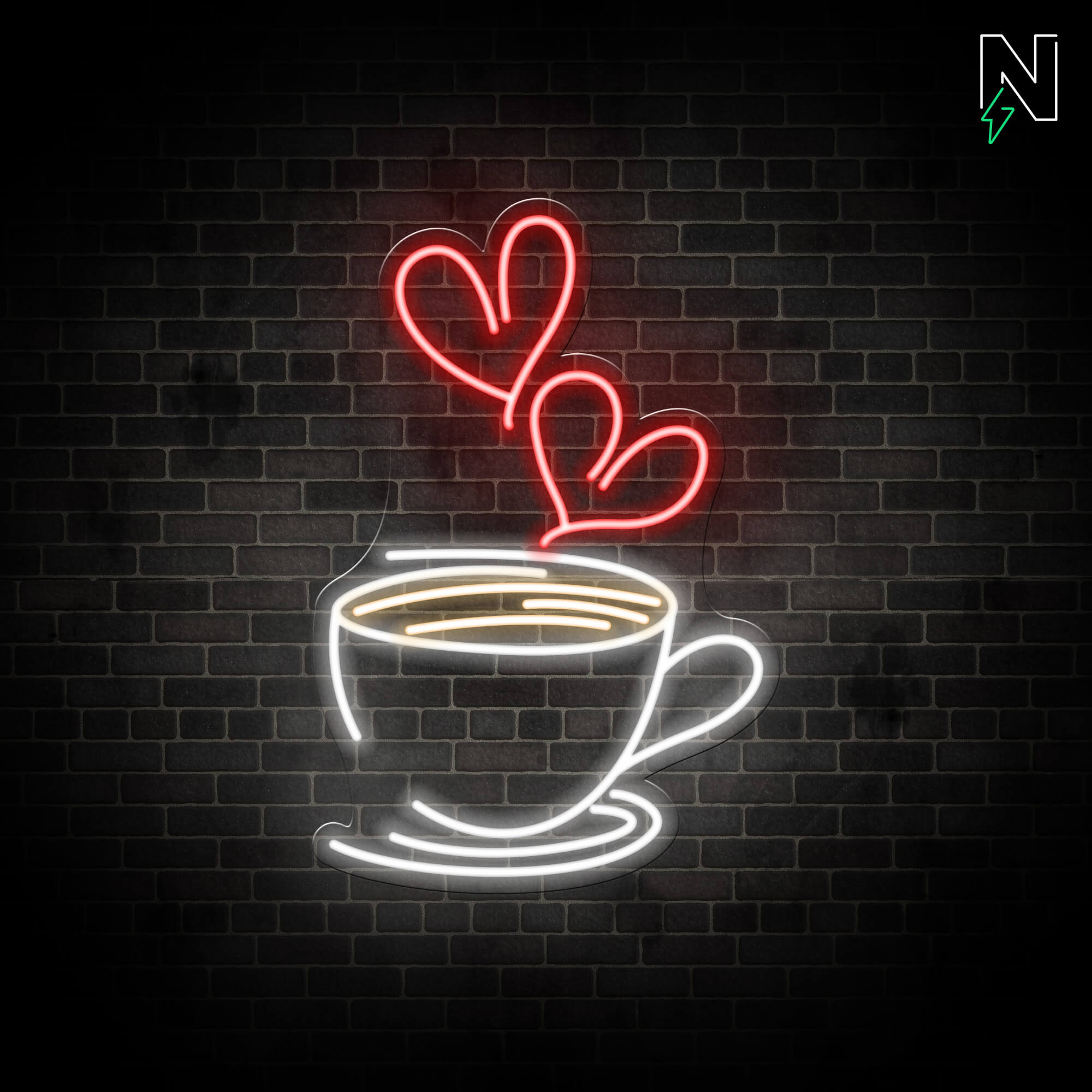Coffee Love Neon Sign